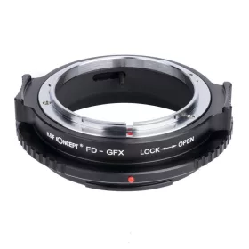   K&F Concept Canon-FD FUJIFILM PRO Adapter - Fujifilm GFX Canon FD Átalakító, FD-GFX IV PRO