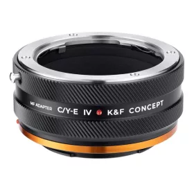   K&F Concept Contax Yashica Sony E PRO Adapter - Sony Alpha CY Átalakító, C/Y-NEX IV PRO