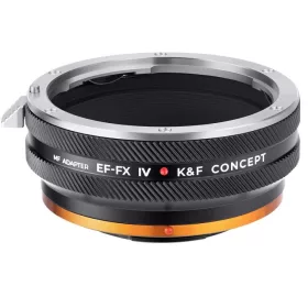   K&F Concept Canon EOS FUJIFILM PRO Adapter - Fujifilm-X Canon EF Átalakító, EOS-FX IV PRO