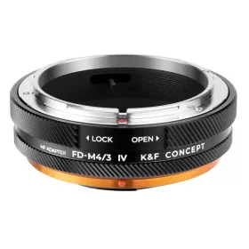   K&F Concept Canon-FD M4/3 PRO Adapter - Micro 4/3 Canon FD Átalakító - FD-M4/3 IV PRO