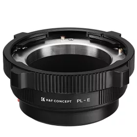   K&F Concept PL-E bajonett-adapter PL objektívhez – Sony E/NEX váz