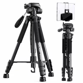   K&F Concept TM2324L Magnézium-Alumínium Tripod (146cm Állvány)