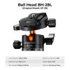 K&F Concept Alumínium Kameraállvány/Tripod + Gömbfej (O254A1+BH-28L) - 160cm