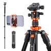 K&F Concept alumínium állvány gömbfejjel  K254A1+BH-28L ( 160cm )