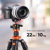 K&F Concept alumínium állvány gömbfejjel  K254A1+BH-28L ( 160cm )