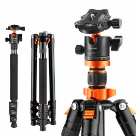   K&F Concept SA254M2 Alumínium Kamera Állvány / Tripod/ Monopod - 175cm