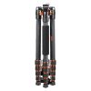 K&F Concept D255C4 Tripod/ Kamera Állvány Kit + +BH-28L Gyorskioldó Cseretalp (170cm)
