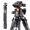 K&F Concept A254C4 + BH-36L karbon utazó fotóállvány (170cm, 15kg teherbírás)