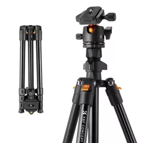   KF Concept K234A0 Kamera Állvány/ Tripod +BH-28L Gömbfej (160cm) - K224A1+BH-28L