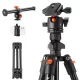 K&F Concept Alumínium Kamera Állvány/ Tripod (195cm)