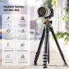 K&F Concept SP4022M3 Kompakt Utazóállvány/ Tripod (M1+BH-35L) - 177cm
