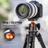 K&F Concept SP4022M3 Kompakt Utazóállvány/ Tripod (M1+BH-35L) - 177cm