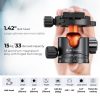 K&F Concept SP4022M3 Kompakt Utazóállvány/ Tripod (M1+BH-35L) - 177cm