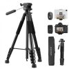 K&F Concept Könnyű és Kompakt Utazó Állvány/ Tripod (190cm)