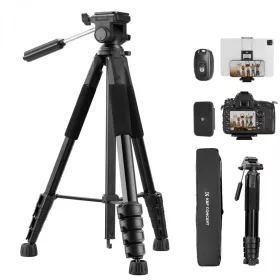   K&F Concept Könnyű és Kompakt Utazó Állvány/ Tripod (190cm)