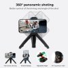K&F Concept Okostelefon Akciókamera Kamera Mini Tripod -34cm Bluetooth Állvány (MS02) (Fekete)