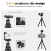 K&F Concept 2in1 Okostelefon és Kamera Flexibilis Octopus Mini-Tripod -Bluetooth Állvány (MS01)