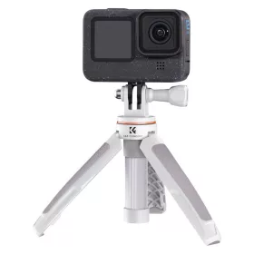   K&F Concept Akciókamera Mini Tripod - 32cm Állvány (fehér)