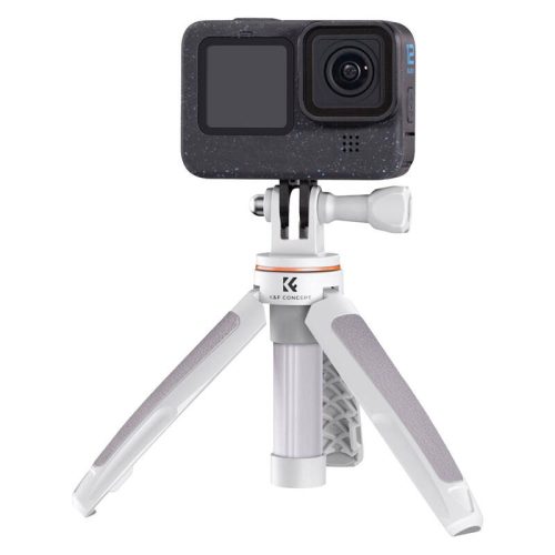 K&F Concept Akciókamera Mini Tripod - 32cm Állvány (fehér)