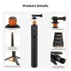 K&F Concept láthatatlan szelfibot / Kamera Mini Tripod - 120cm