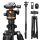K&F Concept Alumínium Kameraállvány/ Tripod (O275A5+BH-36) - 192cm