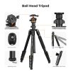 K&F Concept Alumínium Kameraállvány/ Tripod (O275A5+BH-36) - 192cm