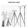 K&F Concept Alumínium Kameraállvány/ Tripod (O275A5+BH-36) - 192cm