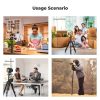 K&F Concept Alumínium Kameraállvány/ Tripod (O275A5+BH-36) - 192cm