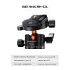 K&F Concept Alumínium Kamera Állvány / Tripod - K255A7+BH-32 Gömbfej