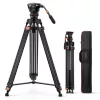 K&F Concept VA3 + BV10 191cm professzionális videó fotóállvány folyadékfejjel (8kg)