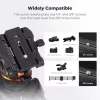 K&F Concept VA3 + BV10 191cm professzionális videó fotóállvány folyadékfejjel (8kg)