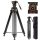 K&F Concept Tripod/ Kamera Állvány + Videó Fluid Fej - VA3+BV20 (191cm)