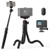 K&F Concept 4in1 Flexibilis Tripod/ Okostelefon Állvány/ Selfie Stick - 61cm