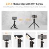 K&F Concept 4in1 Flexibilis Tripod/ Okostelefon Állvány/ Selfie Stick - 61cm