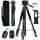 K&F Concept Alumimium Mobil & Kamera Utazóállvány Tripod + Videós fej (S254A3+BV01) - 172cm