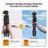 K&F Concept Alumimium Mobil & Kamera Utazóállvány Tripod + Videós fej (S254A3+BV01) - 172cm