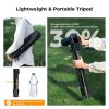 K&F Concept Alumimium Mobil & Kamera Utazóállvány Tripod + Videós fej (S254A3+BV01) - 172cm