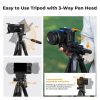 K&F Concept Alumimium Mobil & Kamera Utazóállvány Tripod + Videós fej (S254A3+BV01) - 172cm