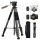 K&F Concept Light Utazóállvány/ Kamera Tripod + Állványfej (S255A3+BV01) - 190cm
