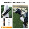K&F Concept Light Utazóállvány / Kamera Tripod + Állványfej (S255A3+BV01) -190cm