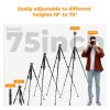 K&F Concept Light Alumínium Utazó Állvány/ Kamera Tripod + Gömbfej (S255A3+BH-36) -190cm