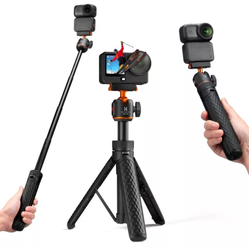 K&F Concept 65cm mágneses gyorscseres mini állvány DJI Osmo Nano / Action 6-hoz