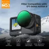 K&F Concept ND4-32 szűrő DJI Osmo Action 6-hoz (felpattintható)