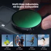 K&F Concept ND4-32 szűrő DJI Osmo Action 6-hoz (felpattintható)