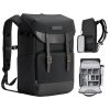 K&F Concept Urban Wander Kamera táska/ Fotós Hátizsák (20L) - Fekete