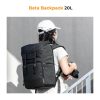 K&F Concept Urban Wander Kamera táska/ Fotós Hátizsák (20L) - Fekete
