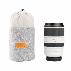   K&F Concept 2-in-1 Objektív Tartó - Lencsevédő táska (Neoprén Objektív hordtáska)