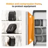 K&F Concept Alpha Air 25L fotós hátizsák esővédővel – Nature Wander 01 (fekete + piros)