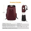 K&F Concept 22L keményhéjas fotós hátizsák 15,6"-os laptoprekesszel – Nature Wander 10 (piros)