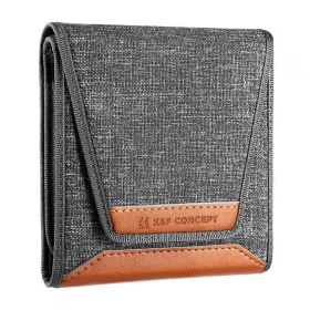   K&F Concept Objektív szűrőtasak 3x 62mm szűrőhöz (Cirkuláris filter tartó táska)
